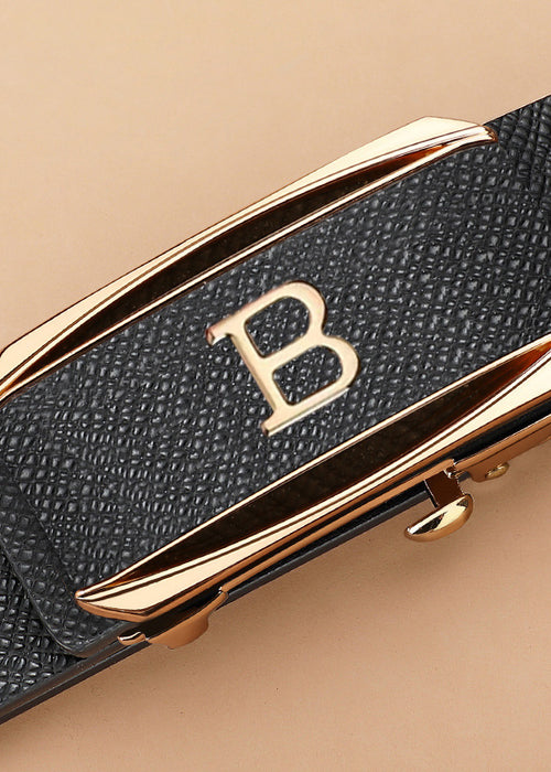 Toothless Automatic Buckle Belt Durable Cowhide Belt